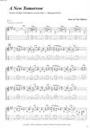 "A New Tomorrow" by Finn Olafsson<BR>Album: "Acoustic Guitar 1"<BR>PDF sheet music / TAB for download<BR>Standard guitar tuning: E-A-D-G-B-E