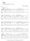 "Lea" by Finn Olafsson<BR>Album: "Acoustic Guitar 3"<BR>PDF sheet music / TAB for download<BR>Alternative guitar tuning: D-A-D-G-B-D