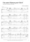 "Une Autre Chanson pour Clavel" by Finn Olafsson<BR>Album: "Acoustic Guitar 3"<BR>PDF sheet music / TAB for download<BR>Alternative guitar tuning: D-A-D-G-A-D