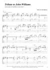 "Tribute to John Williams" by Finn Olafsson<BR>Album: "Acoustic Guitar 3"<BR>PDF sheet music / TAB for download<BR>Alternative guitar tuning: E-A-D-B-F#-E