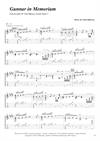 "Gunnar in Memoriam" by Finn Olafsson<BR>Album: "Acoustic Guitar 3"<BR>PDF sheet music / TAB for download<BR>Alternative guitar tuning: E-A-D-F#-B-E