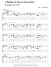 "A Summer's Day at Arresø Lake" by Finn Olafsson<BR>Album: "Music From North Sealand"<BR>PDF sheet music / TAB for download<BR>Guitar tuning: E-A-D-F#-B-E