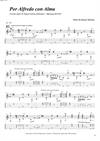 "Por Alfredo con Alma' by Kasper Søeborg<BR>Album: "Realization"<BR>PDF sheet music / TAB for download<BR>Standard guitar tuning: E-A-D-G-B-E