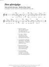 "Den uforsigtige"<BR>Af Tony Vejslev & Emil Aarestrup<BR>Fra melodibogen "50 Danske Viser & Sange"<BR>PDF noder til download