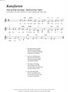 "Kanefarten"<BR>Af Tony Vejslev & Emil Aarestrup<BR>Fra melodibogen "50 Danske Viser & Sange"<BR>PDF noder til download