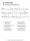 "De søblaae Blik"<BR>Af Tony Vejslev & Emil Aarestrup<BR>Fra melodibogen "50 Danske Viser & Sange"<BR>PDF noder til download