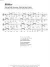 "Blikket"<BR>Af Jakob Vejslev & Emil Aarestrup<BR>Fra melodibogen "117 Danske Sange"<BR>PDF noder til download