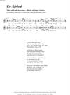 "En Afsked"<BR>Af Jakob Vejslev & Emil Aarestrup<BR>Fra melodibogen "117 Danske Sange"<BR>PDF noder til download