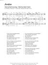 "Jorden"<BR>Af Jakob Vejslev & Emil Aarestrup<BR>Fra melodibogen "117 Danske Sange"<BR>PDF noder til download