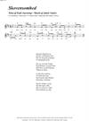 "Skovensomhed"<BR>Af Jakob Vejslev & Emil Aarestrup<BR>Fra melodibogen "117 Danske Sange"<BR>PDF noder til download