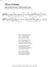 "Til en Veninde"<BR>Af Jakob Vejslev & Emil Aarestrup<BR>Fra melodibogen "117 Danske Sange"<BR>PDF noder til download