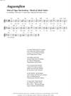 "Augustaften"<BR>Af Jakob Vejslev & Viggo Stuckenberg<BR>Fra melodibogen "117 Danske Sange"<BR>PDF noder til download