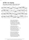 "Af Der var engang"<BR>Af Jakob Vejslev & Holger Drachmann<BR>Fra melodibogen "117 Danske Sange"<BR>PDF noder til download