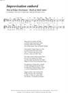 "Improvisation ombord"<BR>Af Jakob Vejslev & Holger Drachmann<BR>Fra melodibogen "117 Danske Sange"<BR>PDF noder til download