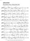 "Aftenslotte"<BR>Af Jakob Vejslev & Sophus Claussen<BR>Fra melodibogen "117 Danske Sange"<BR>PDF noder til download