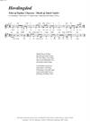 "Høvdingdød"<BR>Af Jakob Vejslev & Sophus Claussen<BR>Fra melodibogen "117 Danske Sange"<BR>PDF noder til download