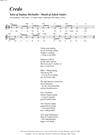 "Credo"<BR>Af Jakob Vejslev & Sophus Michaëlis<BR>Fra melodibogen "117 Danske Sange"<BR>PDF noder til download
